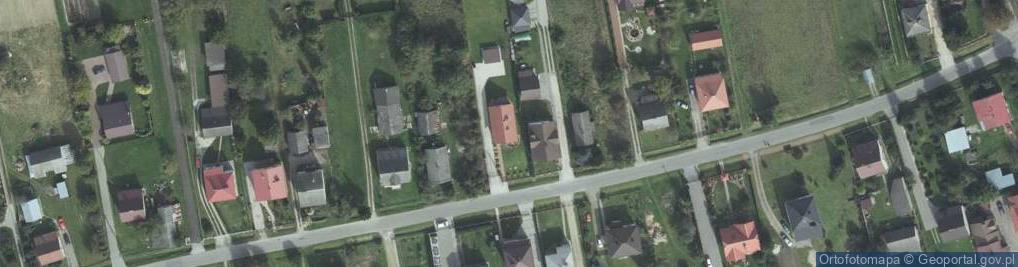 Zdjęcie satelitarne Klęczany ul.