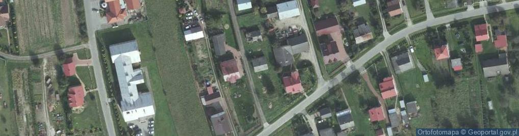 Zdjęcie satelitarne Klęczany ul.
