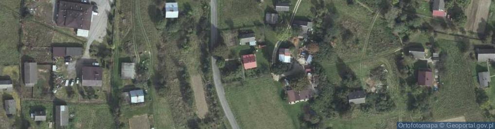 Zdjęcie satelitarne Klęczany ul.