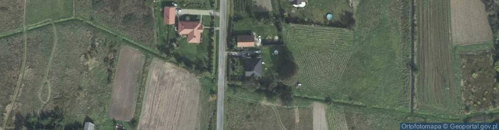 Zdjęcie satelitarne Klęczany ul.