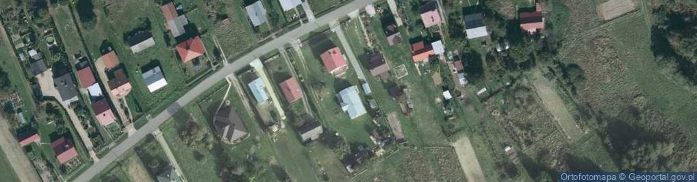 Zdjęcie satelitarne Klęczany ul.