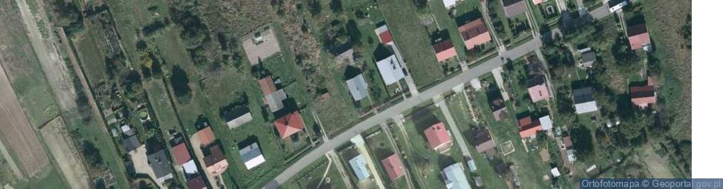 Zdjęcie satelitarne Klęczany ul.