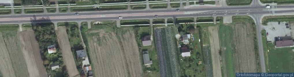 Zdjęcie satelitarne Klęczany ul.