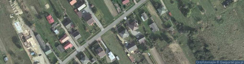 Zdjęcie satelitarne Klęczany ul.