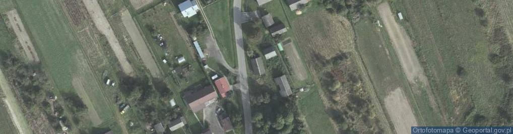 Zdjęcie satelitarne Klęczany ul.