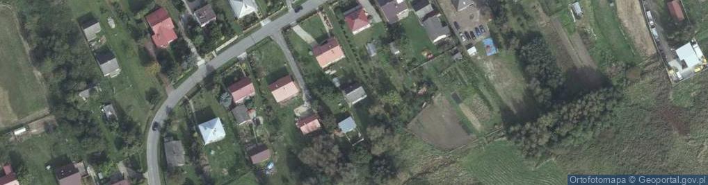 Zdjęcie satelitarne Klęczany ul.