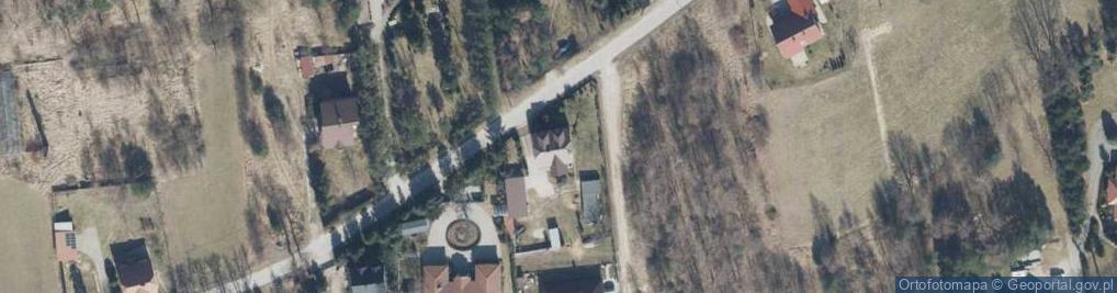 Zdjęcie satelitarne Klęk ul.