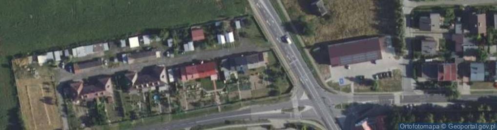 Zdjęcie satelitarne Klęka ul.