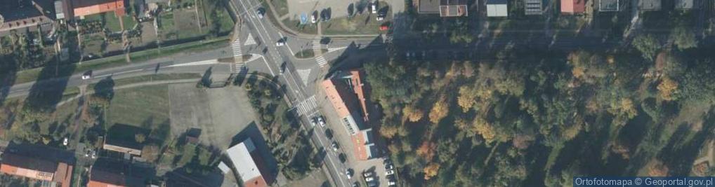 Zdjęcie satelitarne Klęka ul.