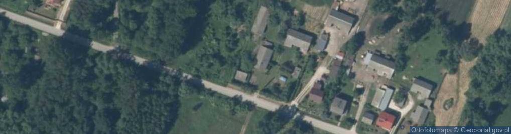 Zdjęcie satelitarne Klępie Dolne ul.