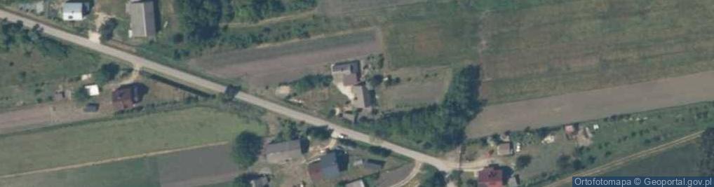 Zdjęcie satelitarne Klępie Dolne ul.