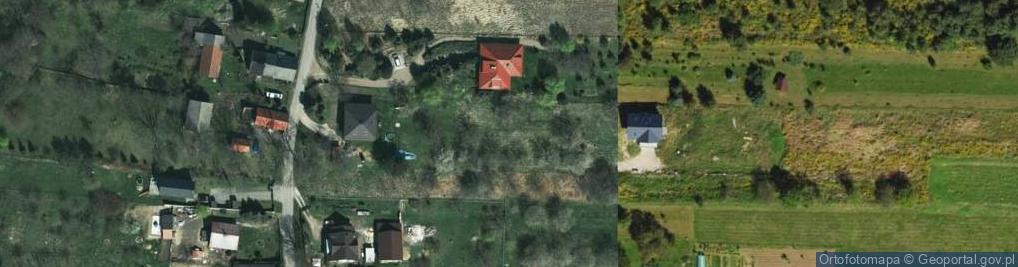 Zdjęcie satelitarne Kleszczów ul.