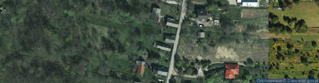 Zdjęcie satelitarne Kleszczów ul.