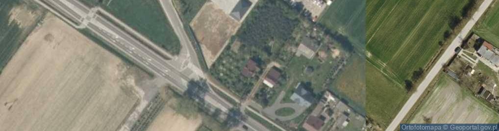 Zdjęcie satelitarne Klewków ul.