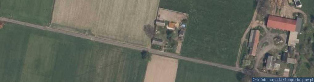 Zdjęcie satelitarne Kliczków-Kolonia ul.