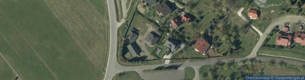 Zdjęcie satelitarne Klimkówka ul.