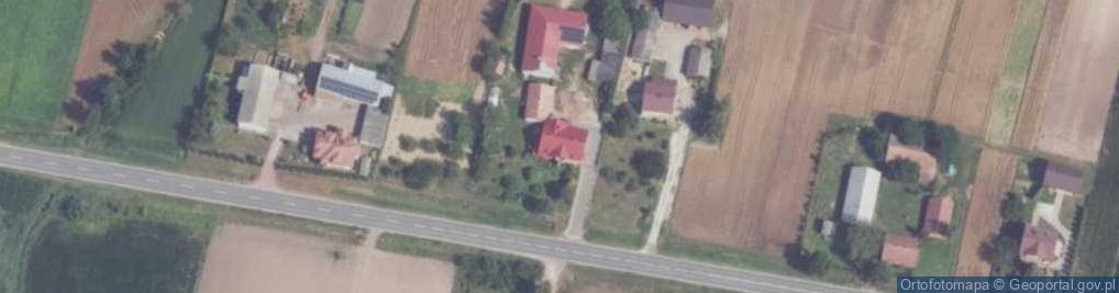 Zdjęcie satelitarne Klimontów ul.