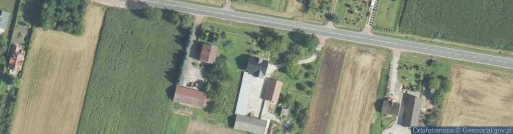 Zdjęcie satelitarne Klimontów ul.