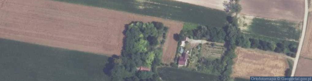 Zdjęcie satelitarne Klimontów ul.