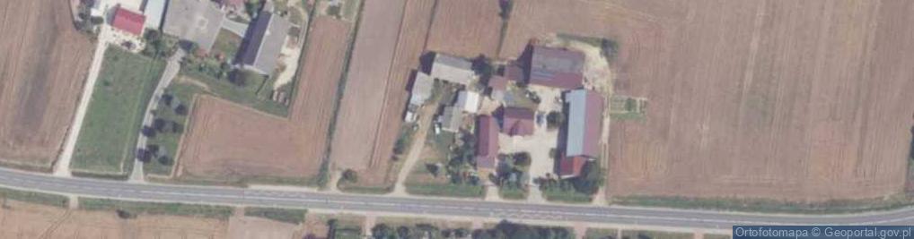 Zdjęcie satelitarne Klimontów ul.