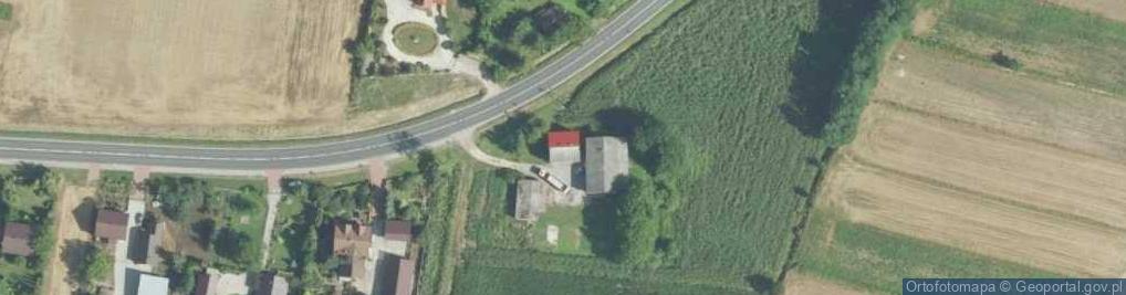 Zdjęcie satelitarne Klimontów ul.
