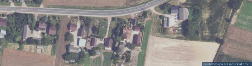 Zdjęcie satelitarne Klimontów ul.