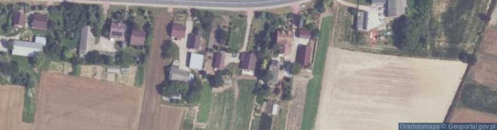 Zdjęcie satelitarne Klimontów ul.