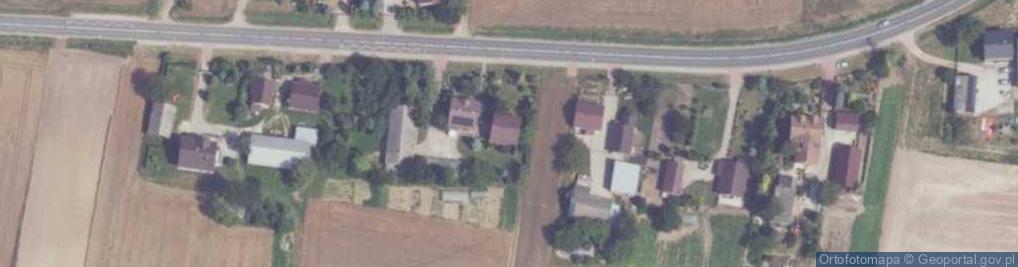 Zdjęcie satelitarne Klimontów ul.