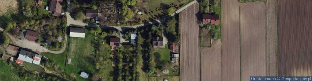 Zdjęcie satelitarne Klimontów ul.