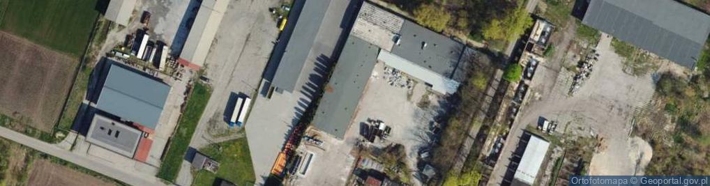 Zdjęcie satelitarne Klimontów ul.
