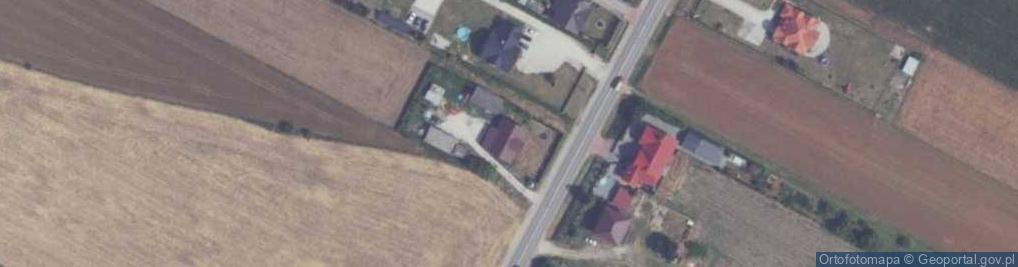 Zdjęcie satelitarne Klimontów ul.