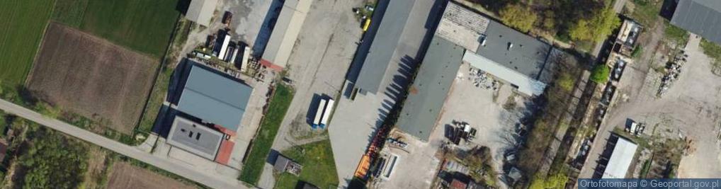 Zdjęcie satelitarne Klimontów ul.
