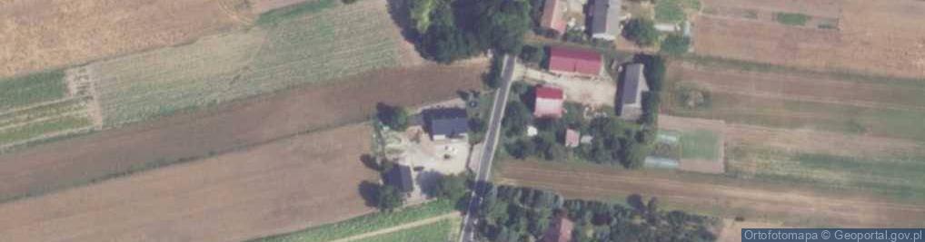Zdjęcie satelitarne Klimontów ul.