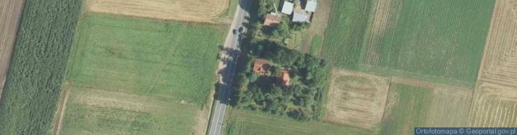 Zdjęcie satelitarne Klimontów ul.