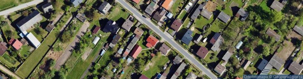 Zdjęcie satelitarne Kłocko ul.