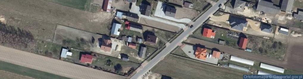 Zdjęcie satelitarne Kłocko ul.