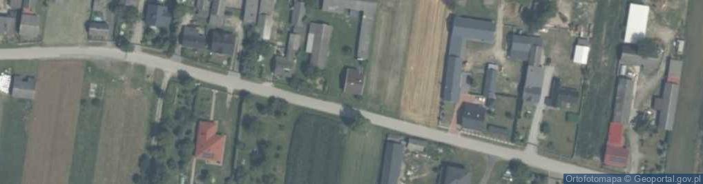 Zdjęcie satelitarne Kłonówek-Kolonia ul.