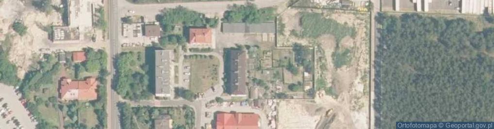Zdjęcie satelitarne Klucze-Osada ul.