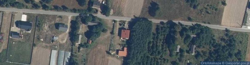 Zdjęcie satelitarne Kłudno ul.