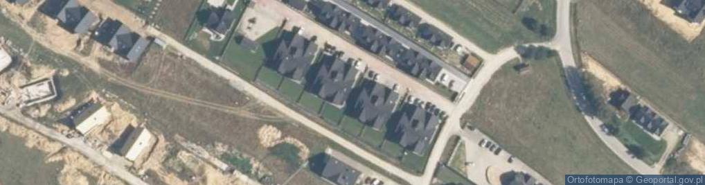 Zdjęcie satelitarne Kluszkowce ul.