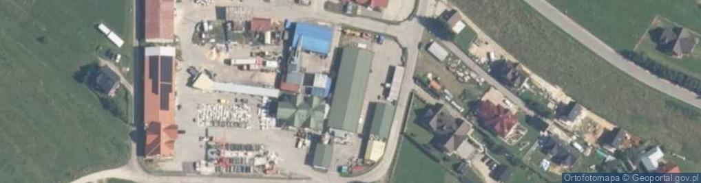 Zdjęcie satelitarne Kluszkowce ul.