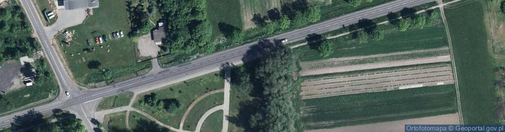 Zdjęcie satelitarne Kleeberga, gen. ul.