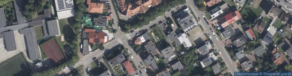 Zdjęcie satelitarne Klonowa ul.