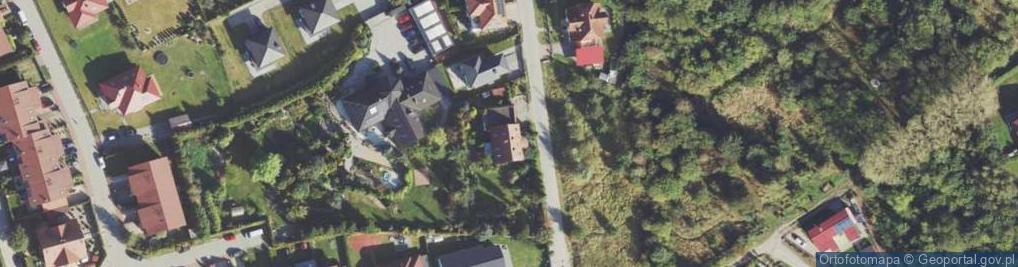 Zdjęcie satelitarne Klimatyczna ul.