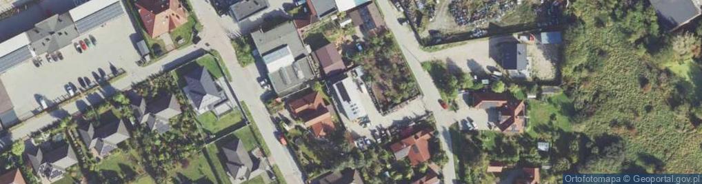 Zdjęcie satelitarne Klimatyczna ul.