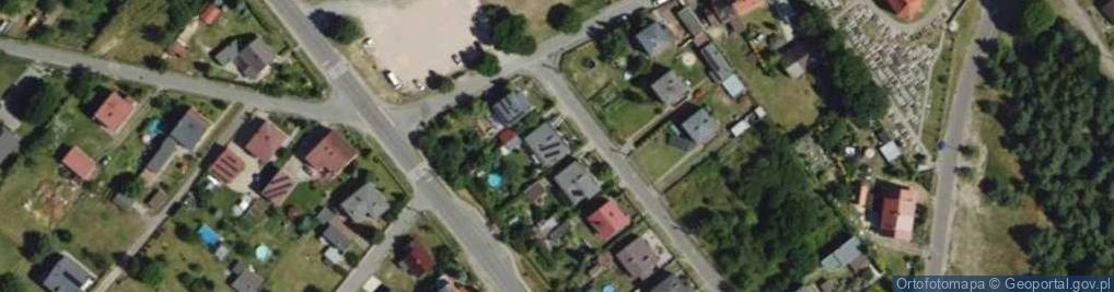 Zdjęcie satelitarne Klonowa ul.