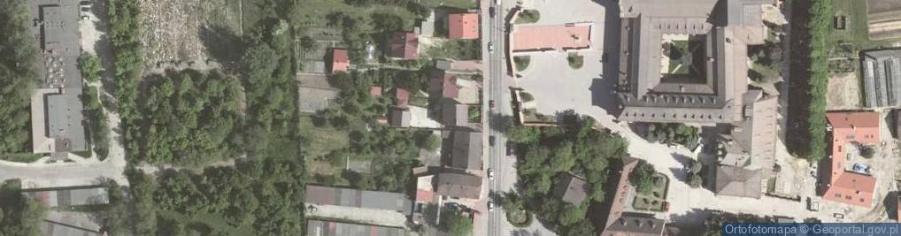 Zdjęcie satelitarne Klasztorna ul.