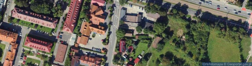 Zdjęcie satelitarne Klasztorna ul.