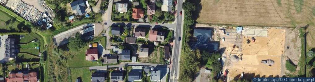 Zdjęcie satelitarne Klasztorna ul.