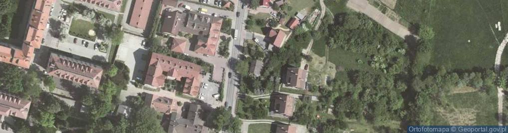 Zdjęcie satelitarne Klasztorna ul.